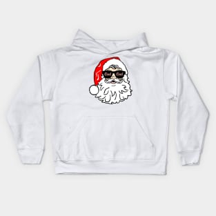 Funny Cool Santa Christmas Party in July Holiday Gifts Kids Hoodie